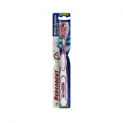 Pepsodent White Tandborste Medium