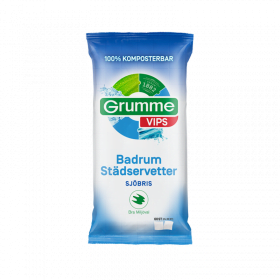 Grumme Vips Städservetter Badrum