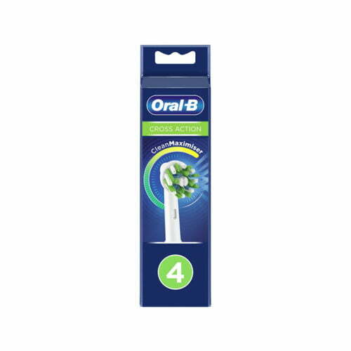 Oral-B Cross Action borsthuvud 4-pack