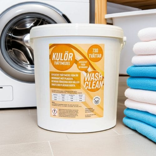 Washclean Kulörtvättmedel