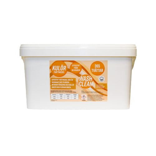Washclean Kulörtvättmedel 365 tvättar