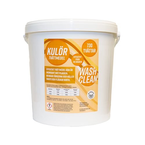 Washclean Kulörtvättmedel 730 tvättar
