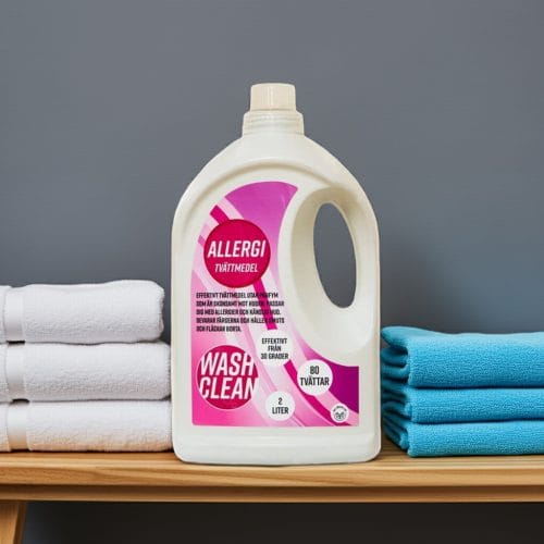 Washclean Flytande Allergitvättmedel 80 tvättar