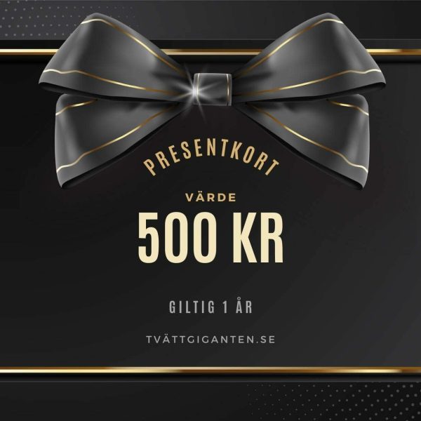 Presentkort 500 kr