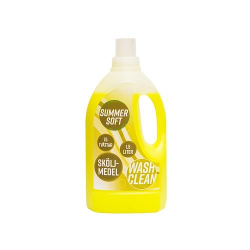 Sköljmedel Washclean Summer Soft 1,5 liter