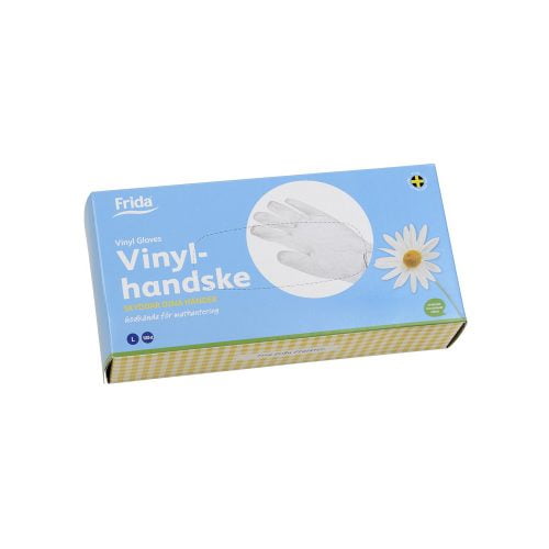 Vinylhandske 100-pack Strl. L