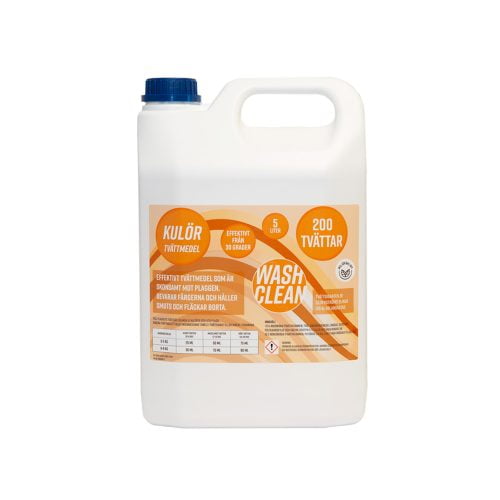 Washclean Flytande Kulörtvättmedel 200 tvättar